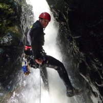 Piha Narrow Abseil 1